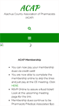 Mobile Screenshot of alachuapharmacy.org